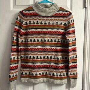 Women’s XS JCrew Fair Isle sweater
